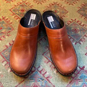 Josef Seibel leather mules NEW
